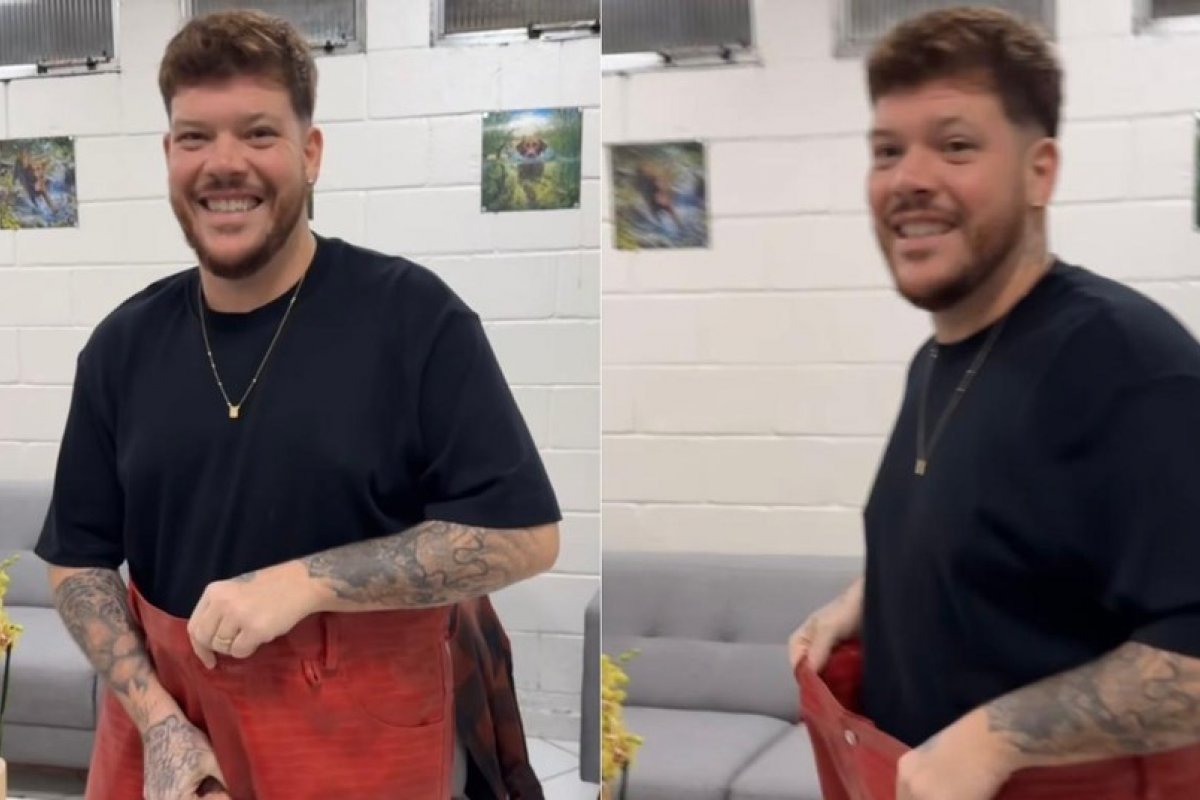 Ferrugem perde 33kg e comemora na web!