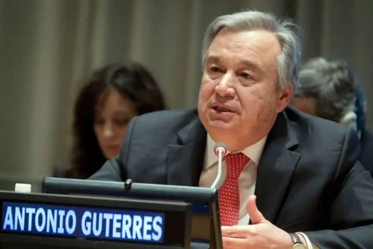 Secretário-geral da ONU, Antônio Guterres culpa bilionários e países ricos por mudanças climáticas