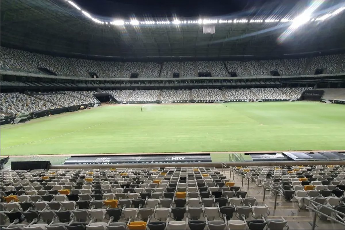 Torcedores criminosos na Arena MRV já foram identificados pelas Forças de Segurança de Minas