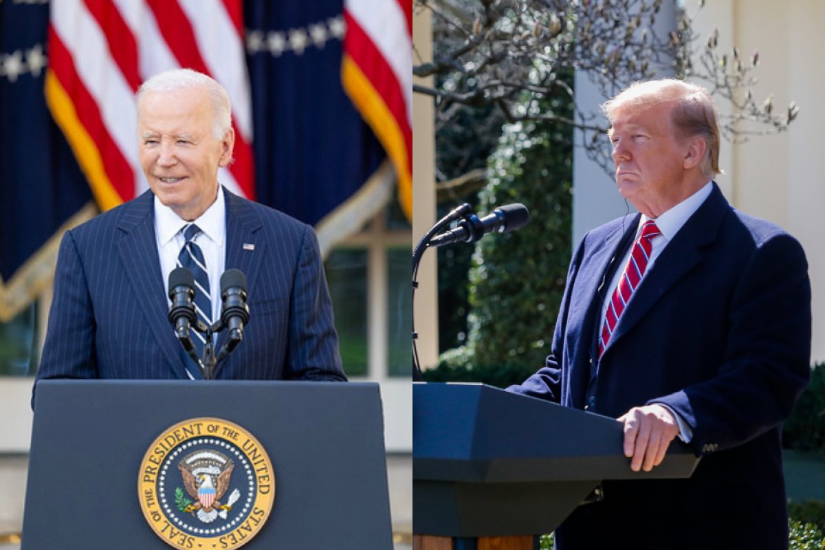 Trump chega à Casa Branca para encontro com Biden