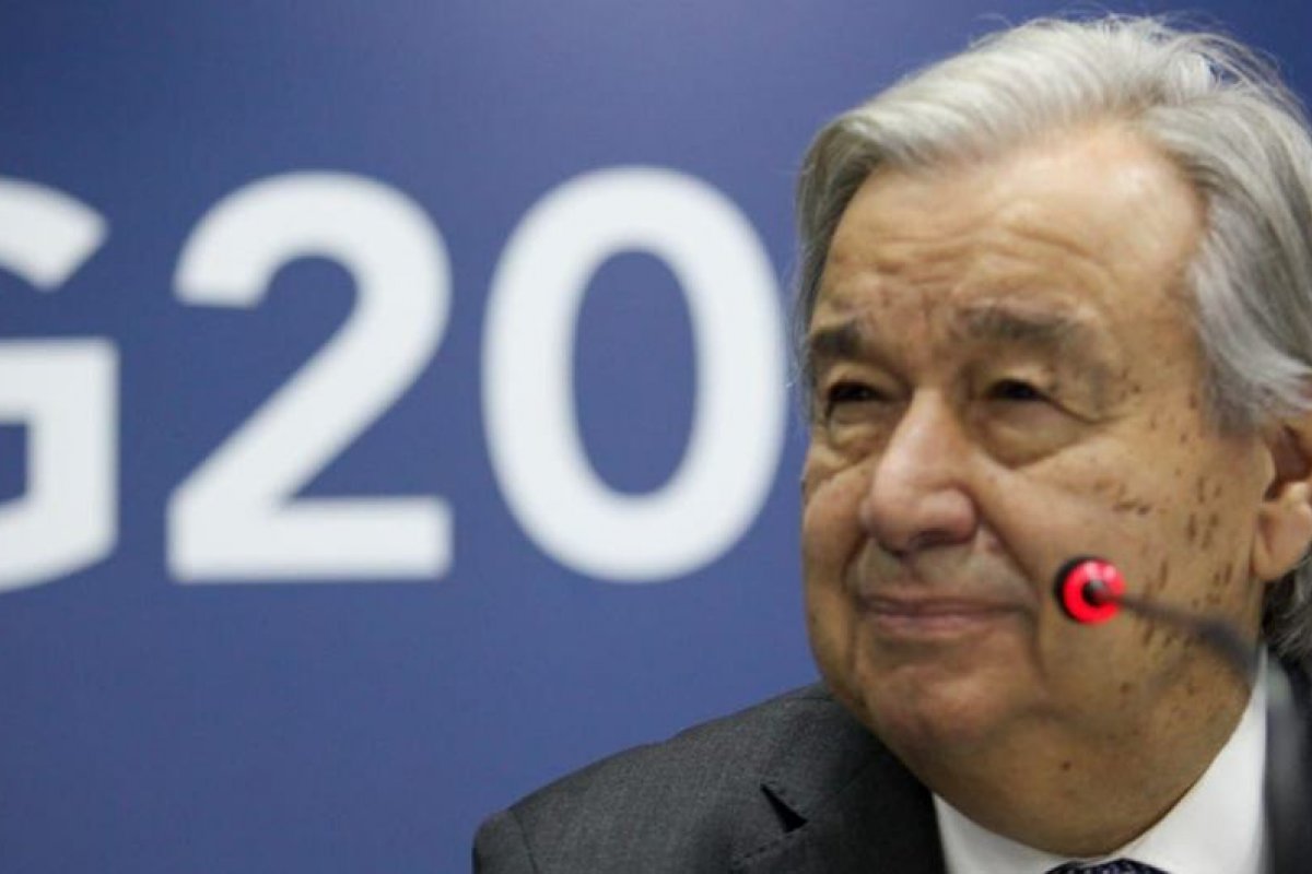 Se G20 se divide, perde relevância mundial, diz secretário-geral da ONU sobre oposição da Argentina