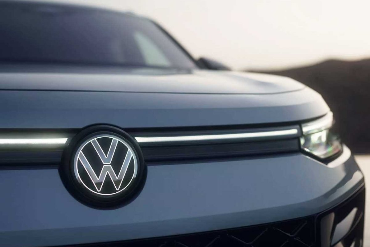 Novo Tiguan ganha teaser nos EUA e pode vir ao Brasil