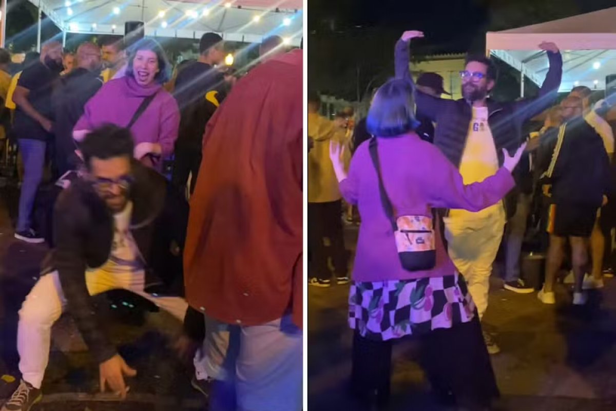 Brasileiro e argentina que imitaram macaco em roda de samba no Rio são indiciados por racismo