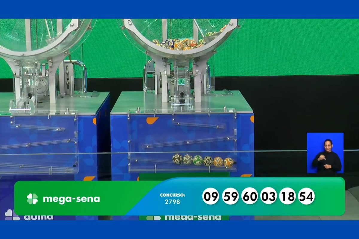 Ninguém acerta dezenas, Mega-Sena acumula e prêmio vai a R$ 18 milhões