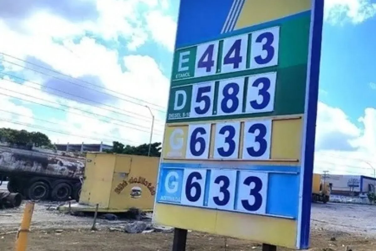 Cidade baiana tem reajuste no preço de combustíveis e gasolina salta de R$ 5,40 para R$ 6,39