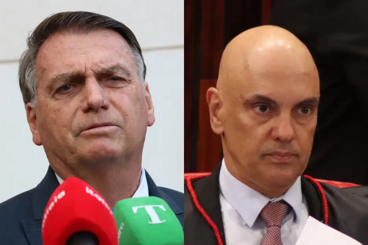 "Faz tudo o que não diz a lei", critica Bolsonaro sobre Alexandre de Moraes após indiciamento da PF