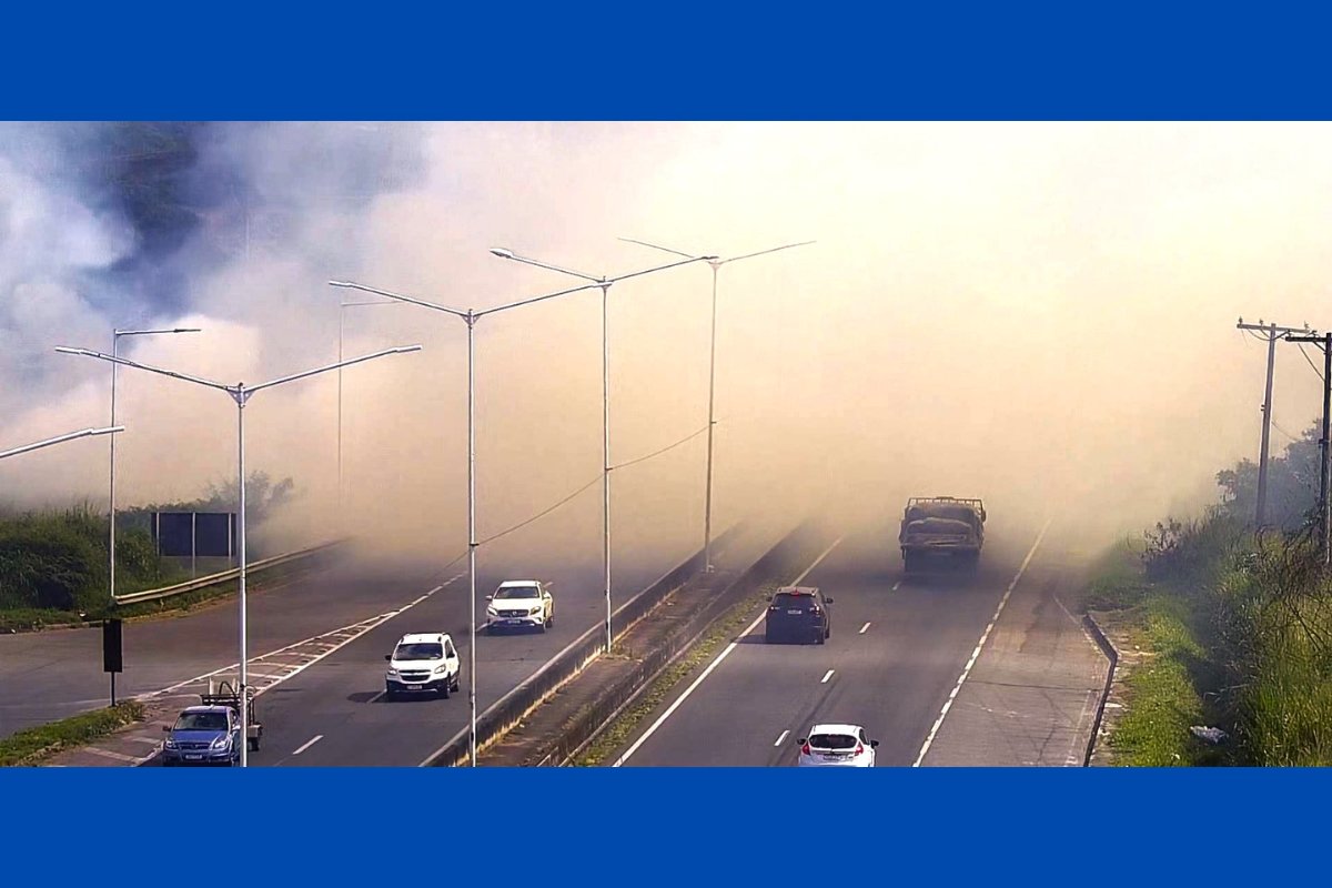 Policia Rodoviária Federal emite alerta sobre risco de queimadas às margens das estradas