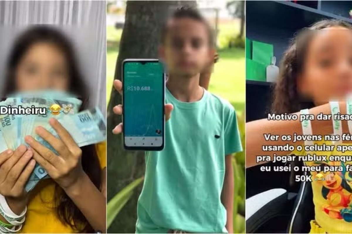 Adolescentes viralizam ao debochar dos estudos e dizer que ganham mais que médicos vendendo cursos na internet