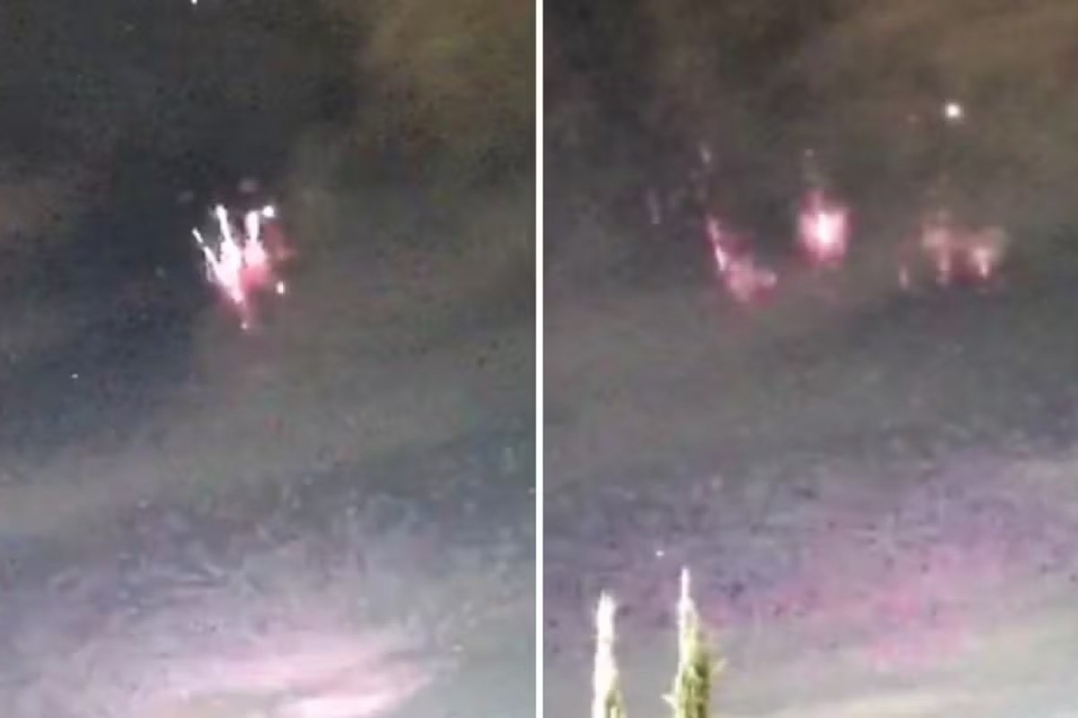 Fenômeno conhecido como ‘raios vermelhos’ é registrado em Goiânia