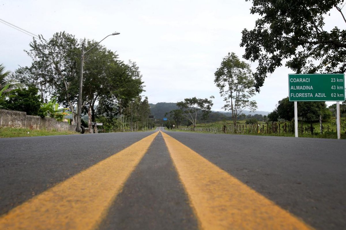 Um homem morre após acidente no sul da Bahia