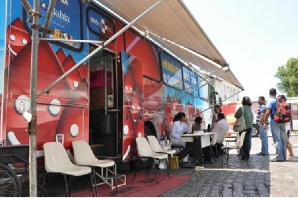 Shopping recebe unidade móvel do Hemoba a partir de hoje