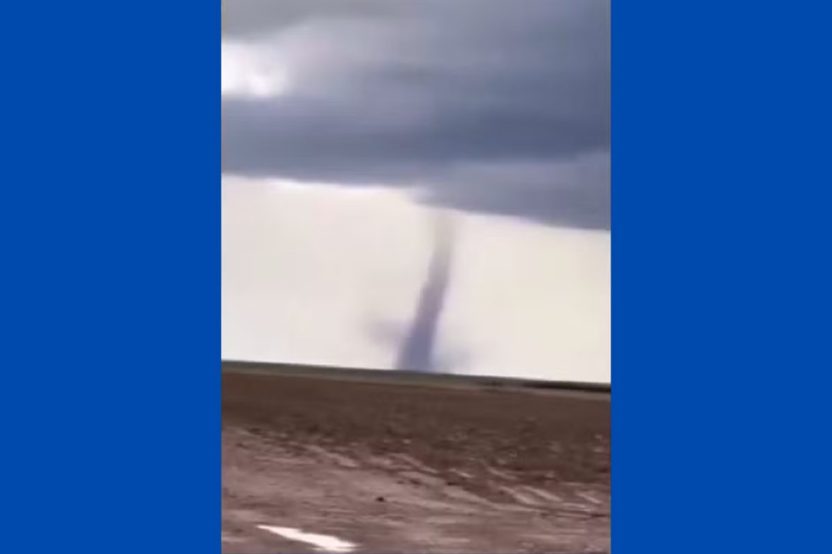 Vídeo: Fenômeno parecido com tornado é registrado no oeste da Bahia