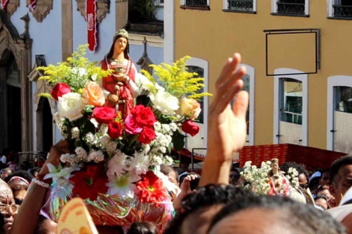 Santa Bárbara: festejos dedicados à religiosa começam neste domingo (1º)