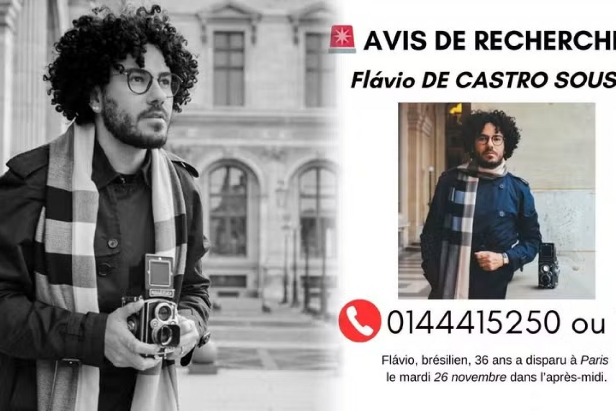 Fotógrafo brasileiro está desaparecido na França há mais de uma semana