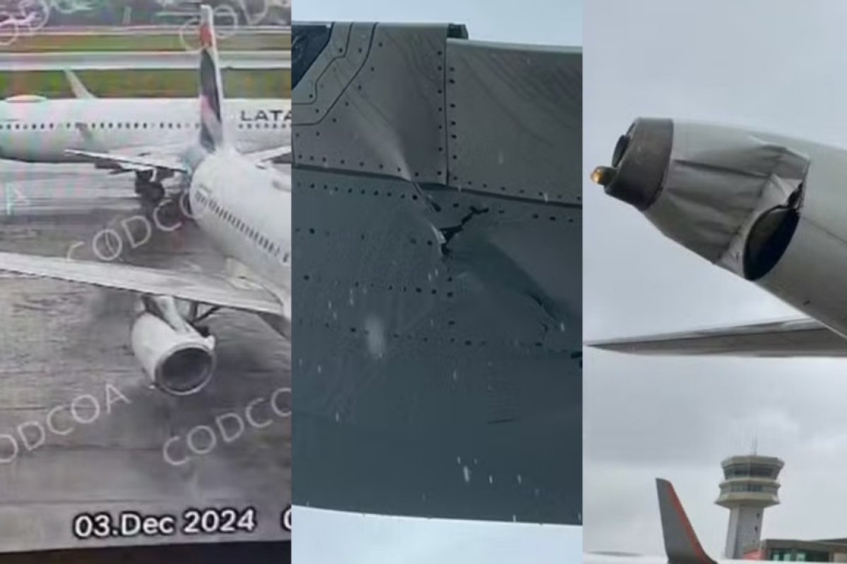 Dois aviões da Latam entram em colisão no aeroporto de Congonhas (SP)