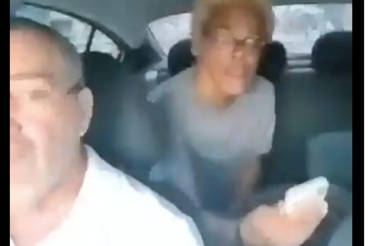 Vídeo: Passageiro comete gafe ao fingir ser vítima de agressão por motorista de aplicativo