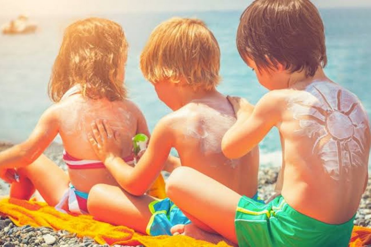 Dermatologista alerta sobre a exposição solar na infância!
