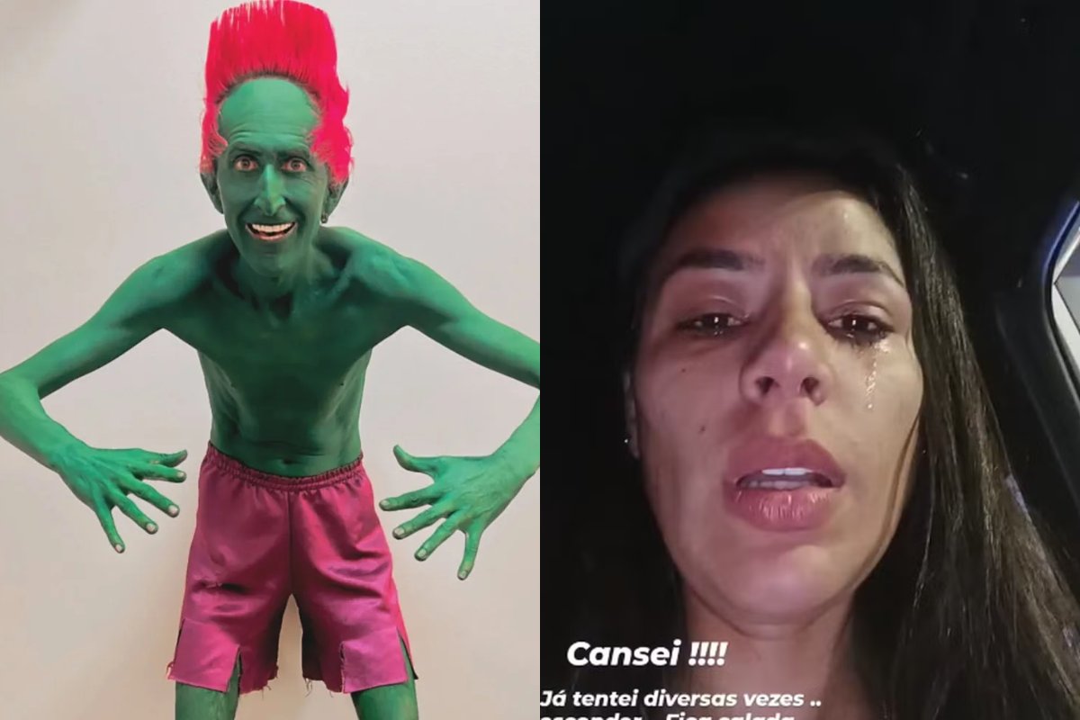 'Ela surtou', diz intérprete de Hulk Magrelo após ex-mulher acusá-lo de agressão em São Paulo