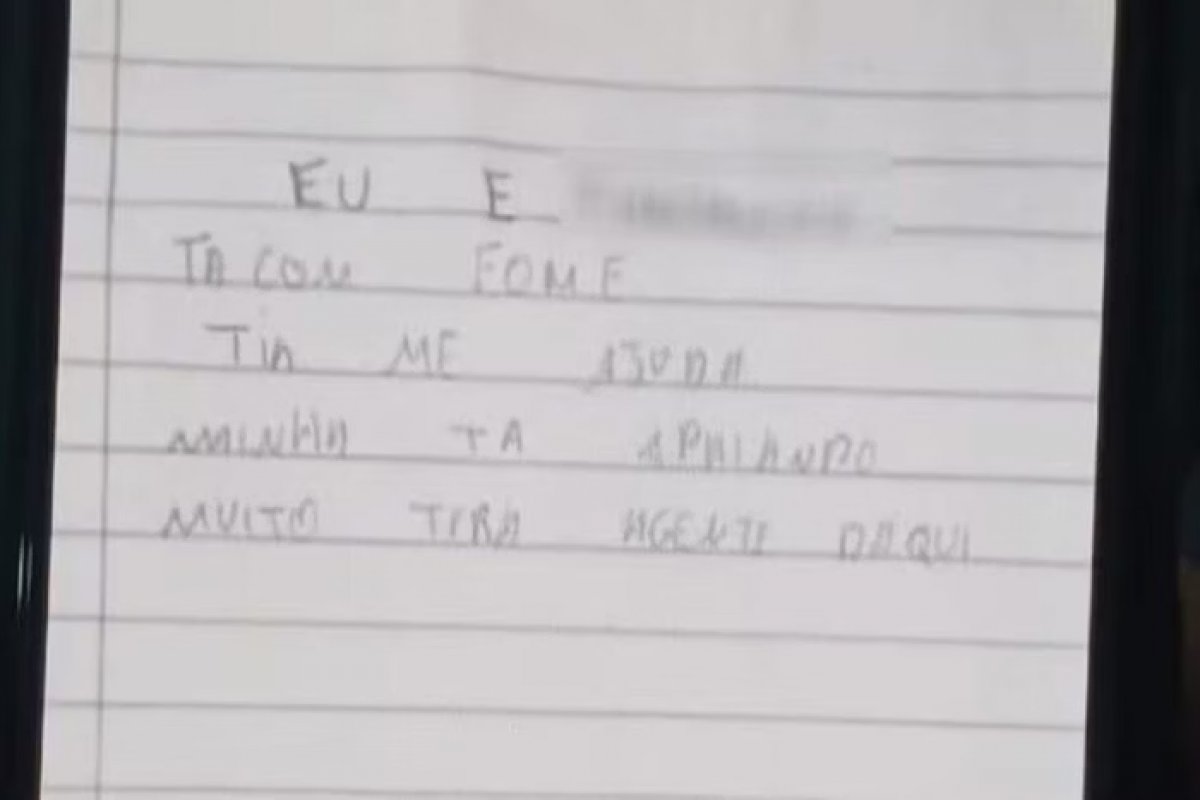 “Me ajuda”: filha tira mãe de cárcere privado ao enviar recado via carta