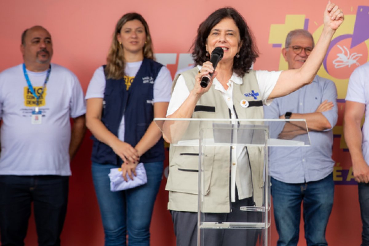 Novas táticas de controle do mosquito Aedes aegypti serão aumentadas para todo o Brasil, diz Nísia Trindade