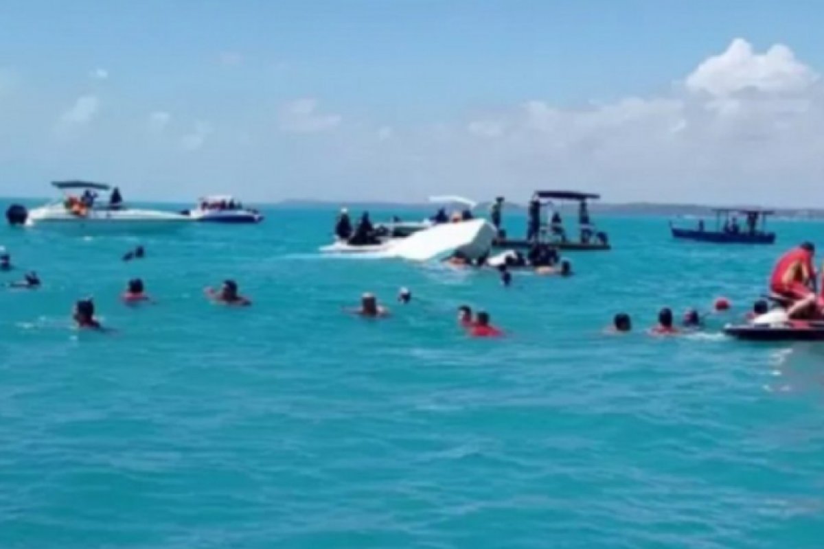 Proprietário do Catamarã que naufragou em Maragogi é ouvido por polícia