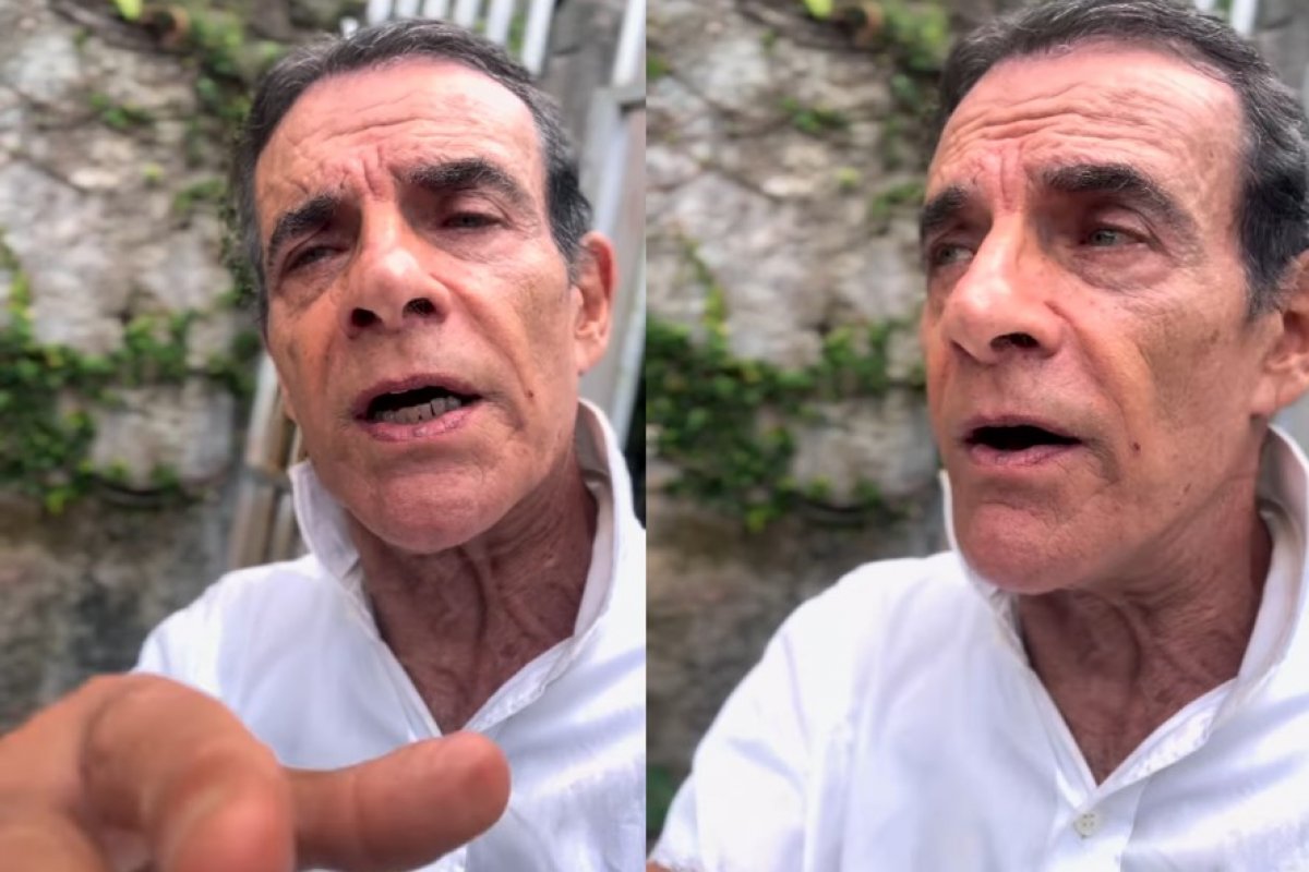 Veja vídeo: Ator Mário Gomes volta à mansão após despejo!