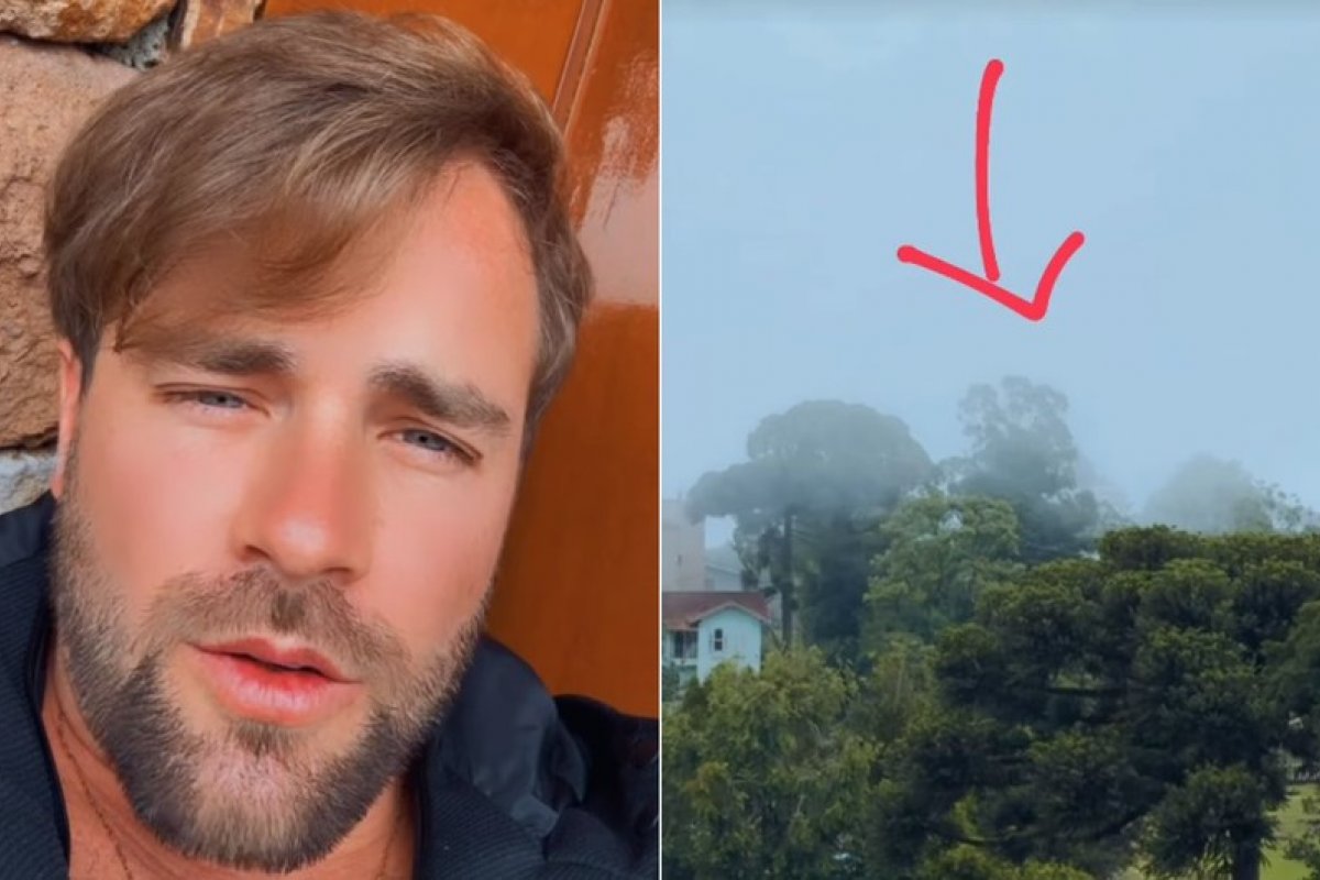 Queda de avião em Gramado foi a 300 metros da pousada em que estava hospedado ex-BBB com a esposa: 'Inacreditável'!