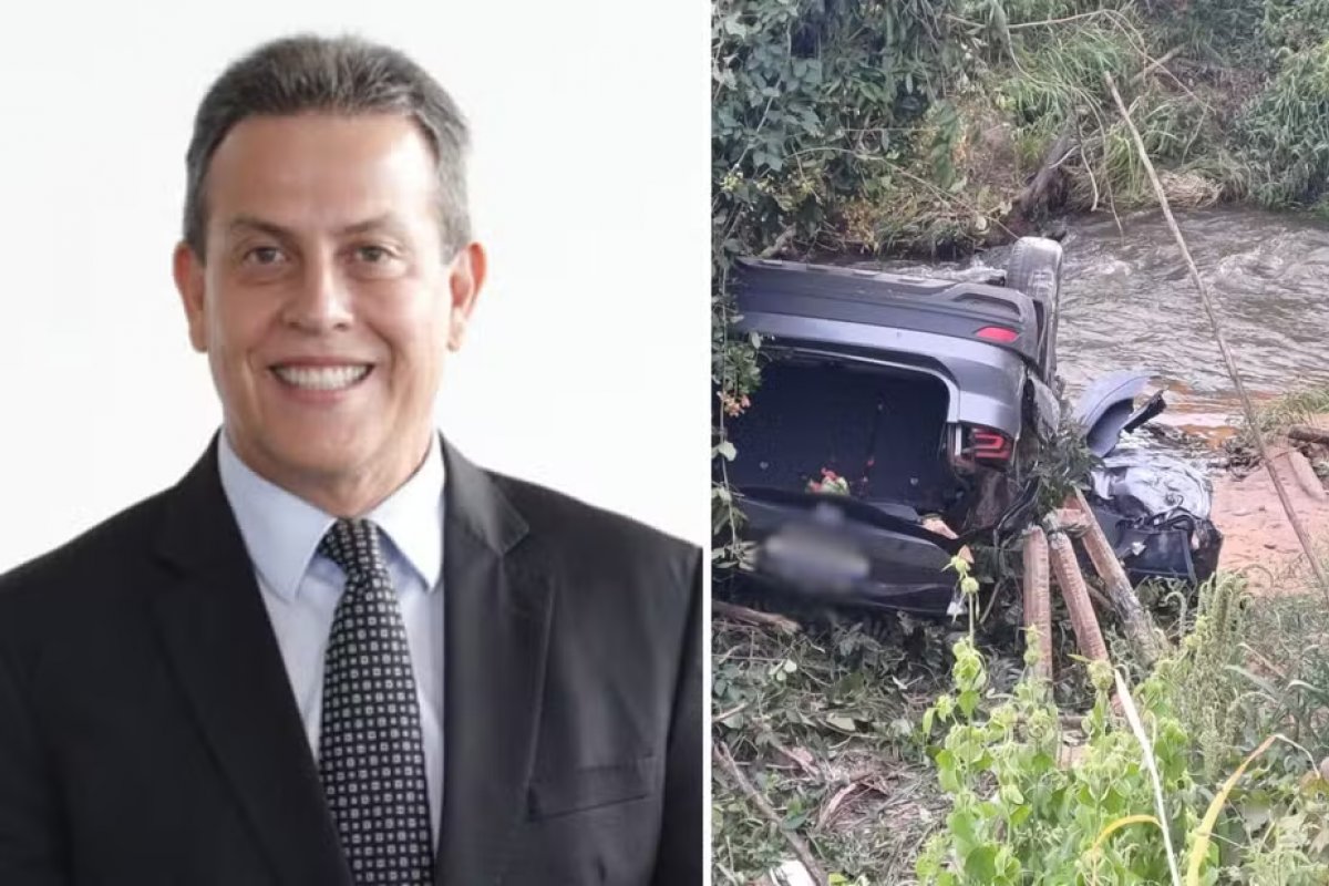 Ministro do TST fica ferido após capotar carro e despencar de ponte em Goiás; ele estava com esposa juíza e cunhada advogada