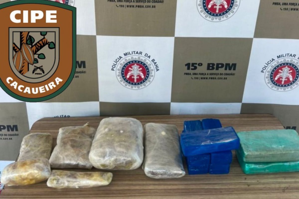 Vídeo: duas mulheres são presas no sul da Bahia ao transportarem drogas para o Rio de Janeiro