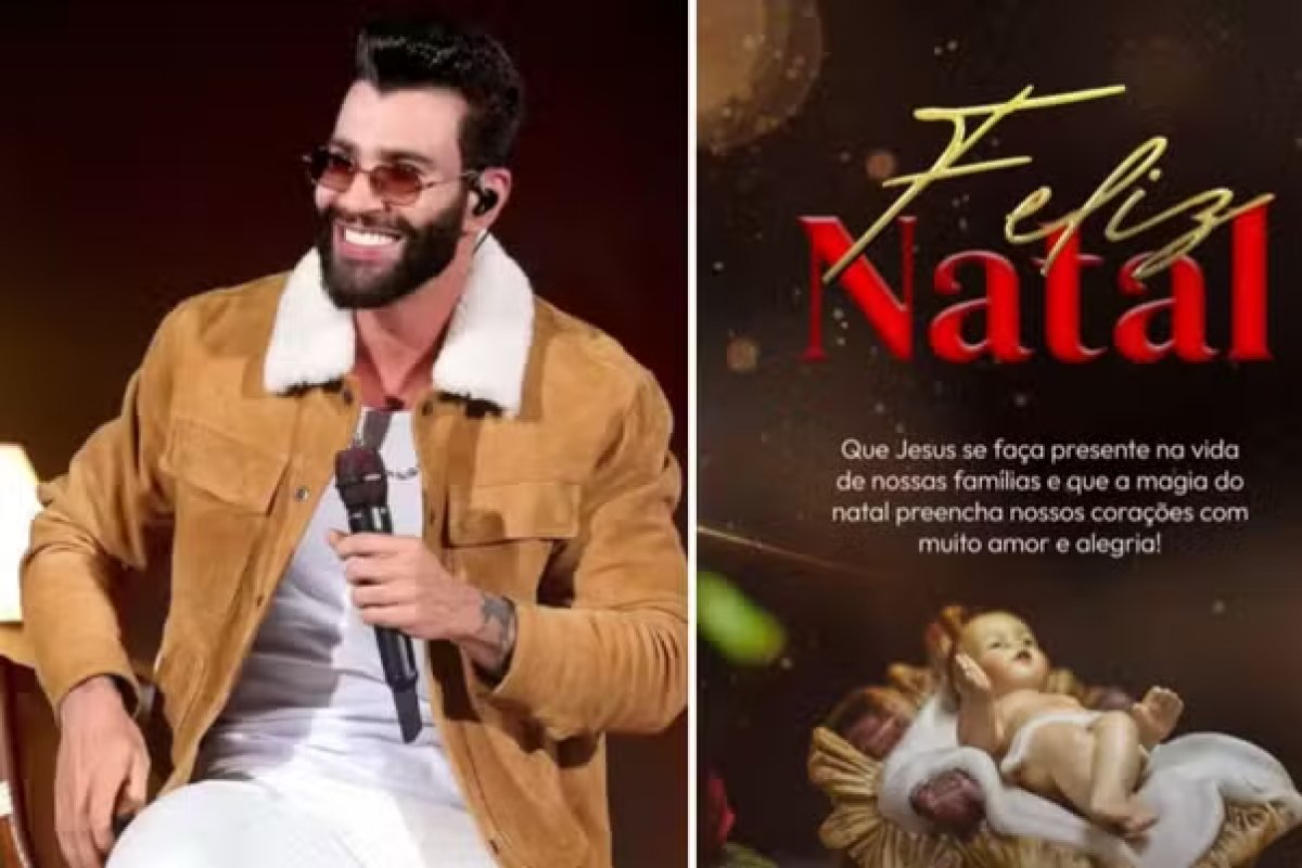 Gusttavo Lima tem alta e faz post desejando feliz Natal