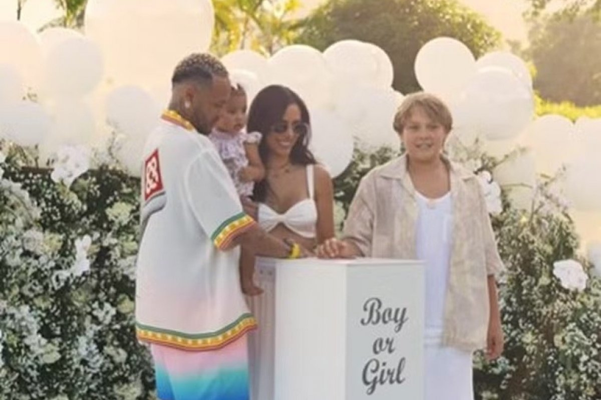 Neymar e Bruna Biancardi anunciam gravidez da segunda filha do casal