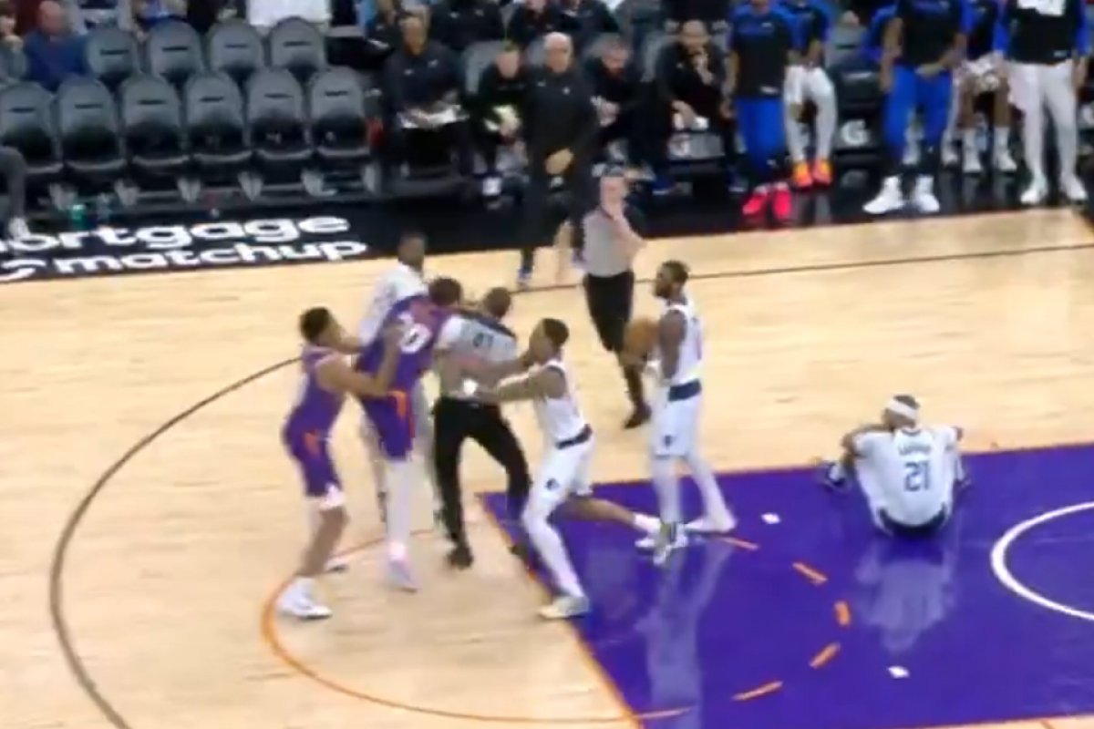 Vídeo: briga na NBA tem tapa na cara, soco e três expulsões