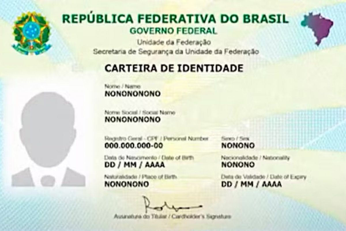 Governo monta força-tarefa e prevê emissão de 130 milhões da nova identidade até 2026