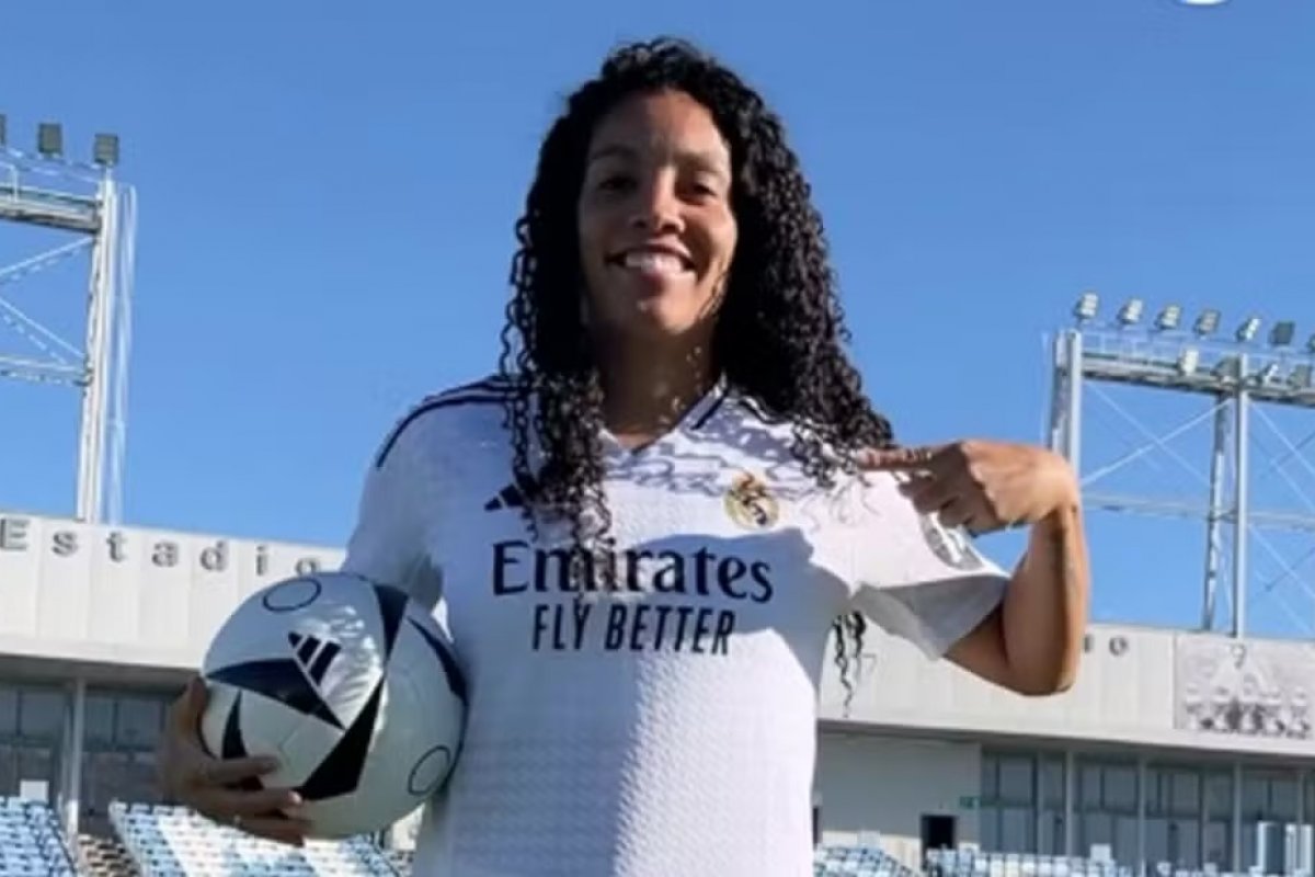 Lateral-direita da Seleção Brasileira, Yasmin Ribeiro é anunciada no Real Madrid