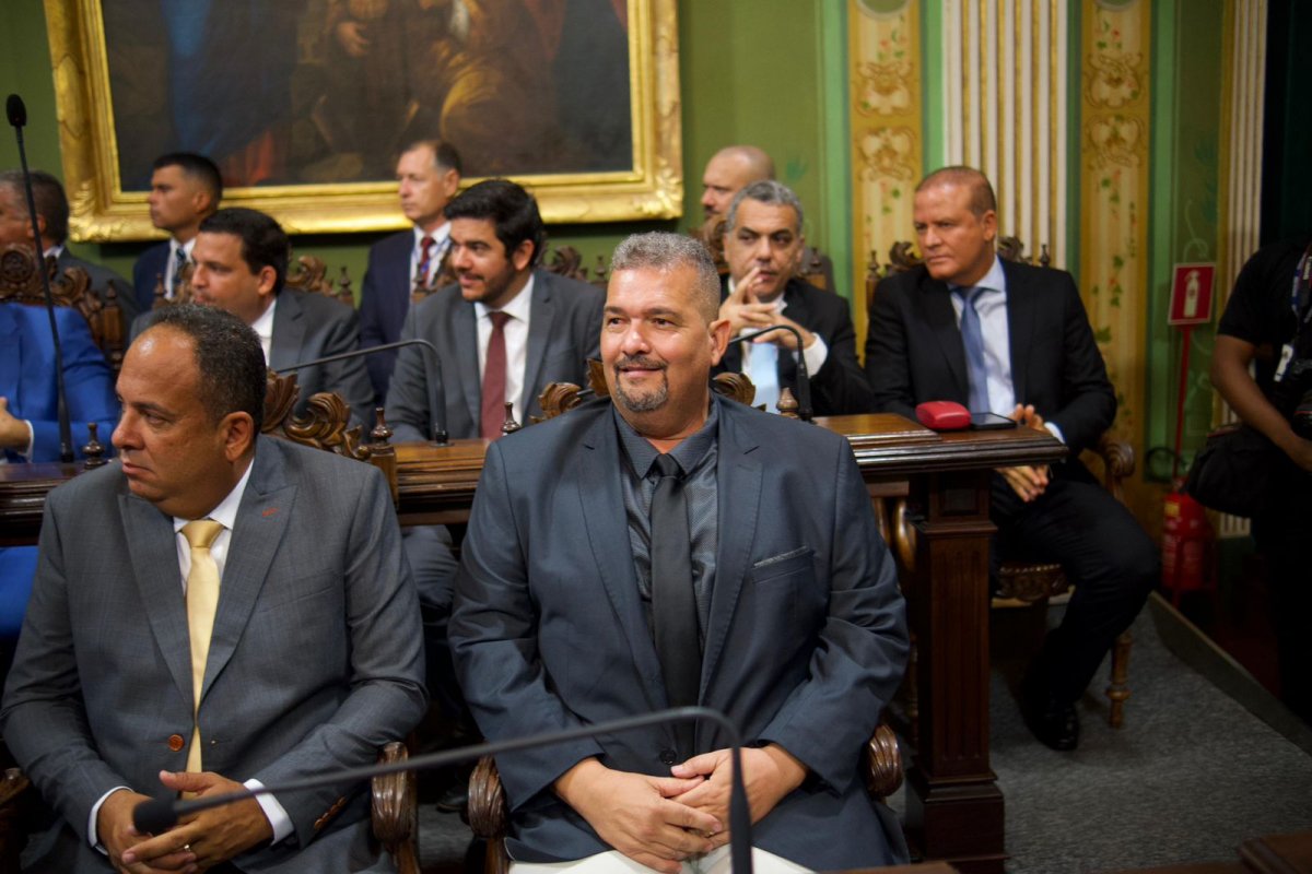 Gordinho da Favela é escolhido líder da bancada do PP na Câmara de Salvador