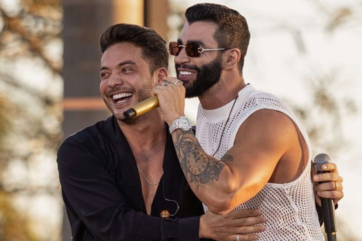 Wesley Safadão mostra apoio à possível candidatura de Gusttavo Lima: 'Falando com o meu presidente'