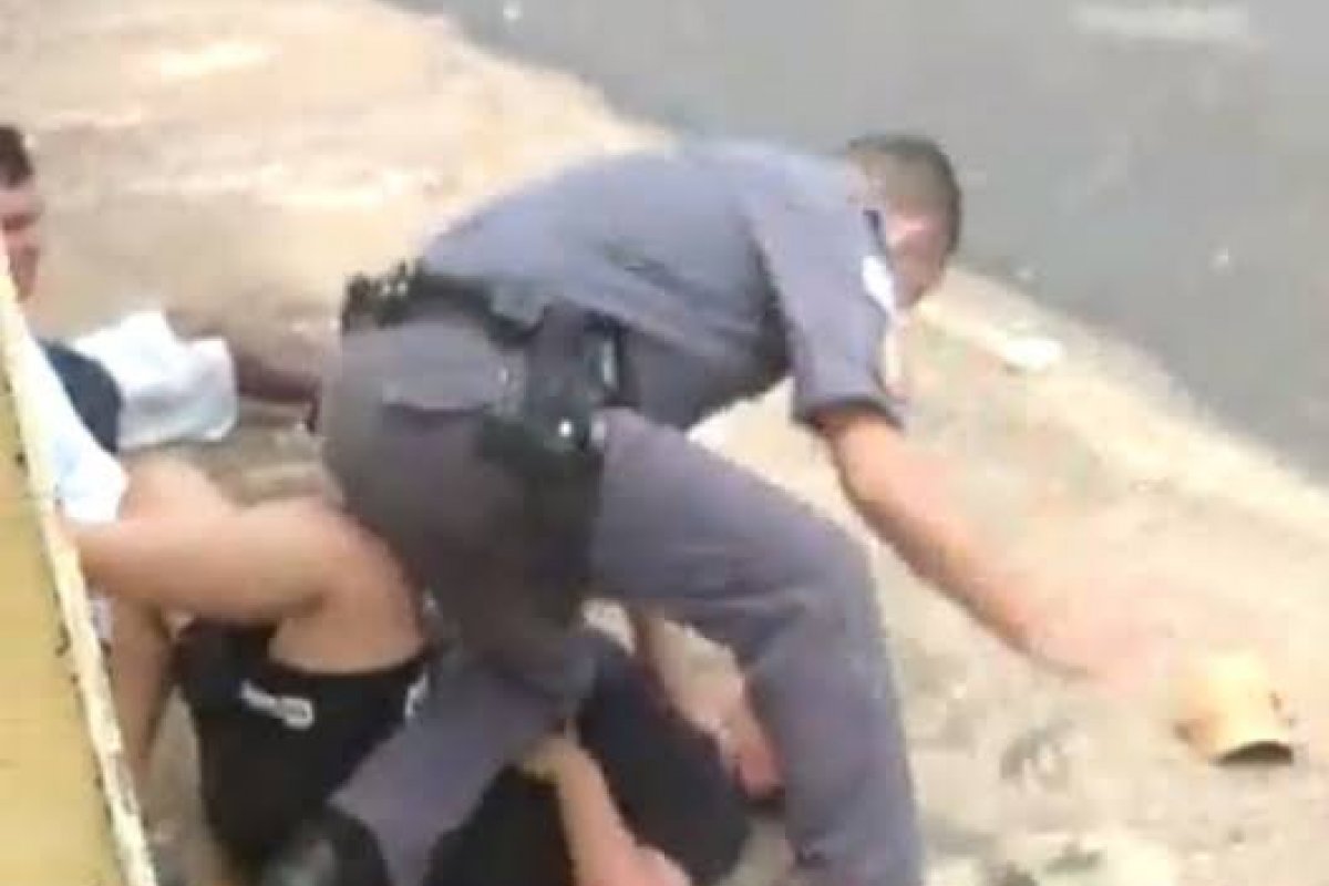 PM que agrediu mulher grávida no interior de SP é afastado