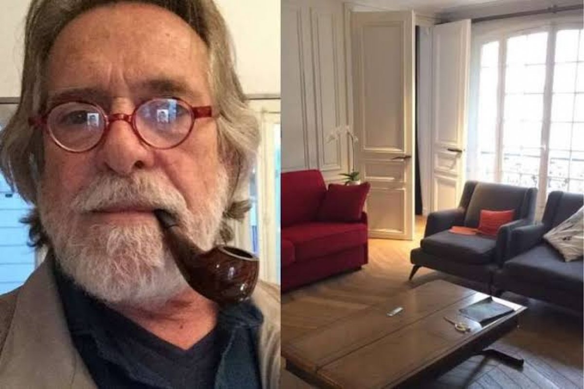 José de Abreu coloca apartamento quarto-e-sala de Paris á venda. Saiba o valor;