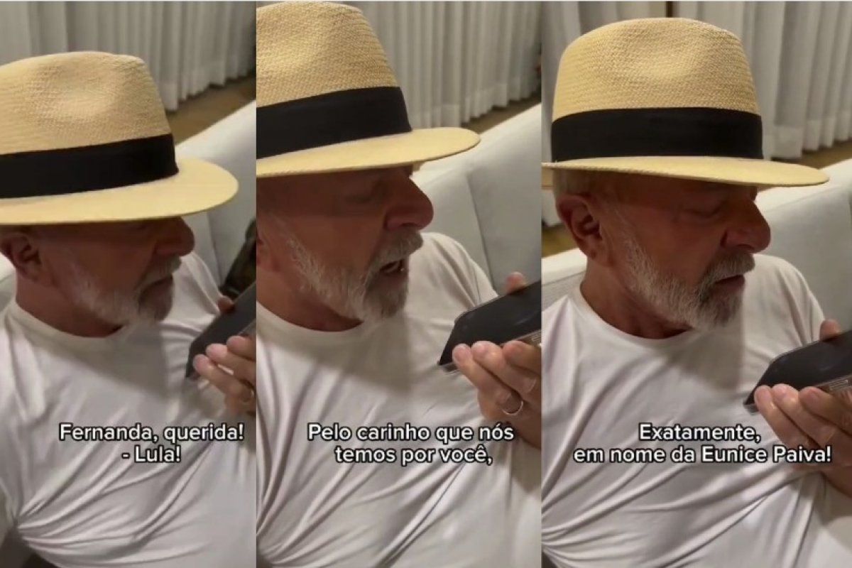 Vídeo: Lula telefona para Fernanda Torres, festeja o Globo de Ouro e lembra o 8 de janeiro