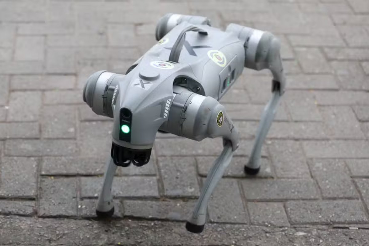 Guarda Civil de SP começa a usar cão-robô para monitorar eventos com grande público