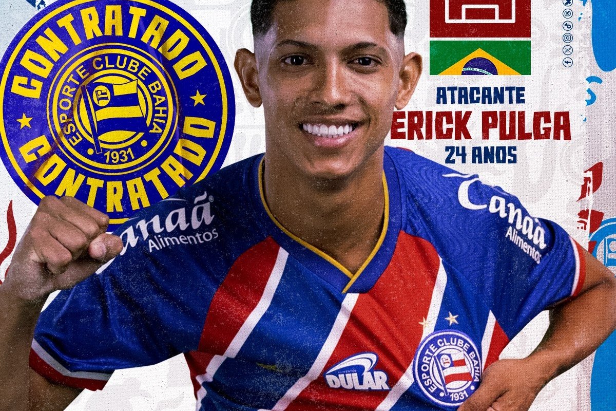 Bahia anuncia Erick Pulga, ex-Ceará, como segundo reforço de 2025