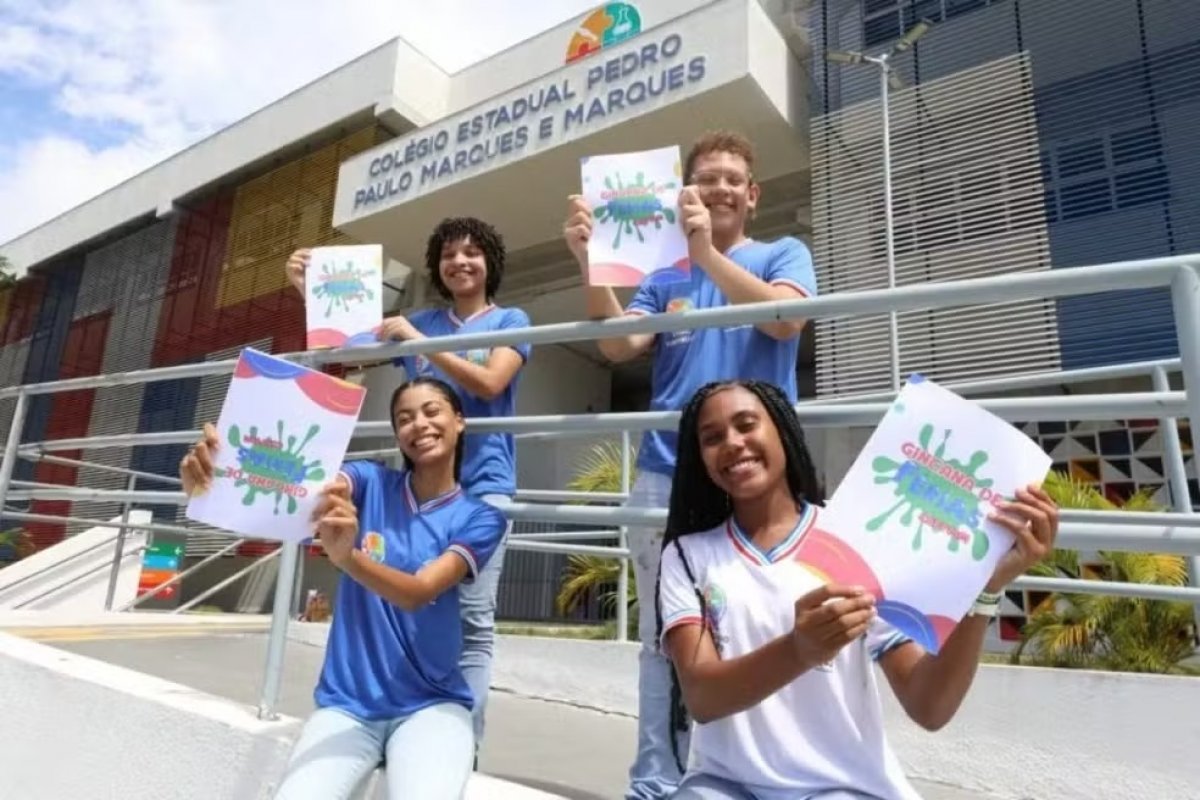 Programa abre inscrições para oficinas gratuitas destinadas a estudantes da rede pública em recesso escolar na Bahia