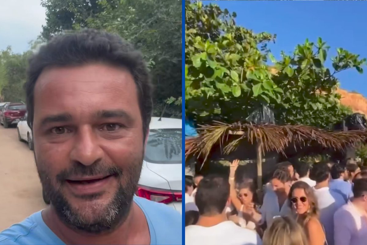 Vídeo: morador denuncia festas que impediram acesso das pessoas a Praia de Taípe, em Porto Seguro