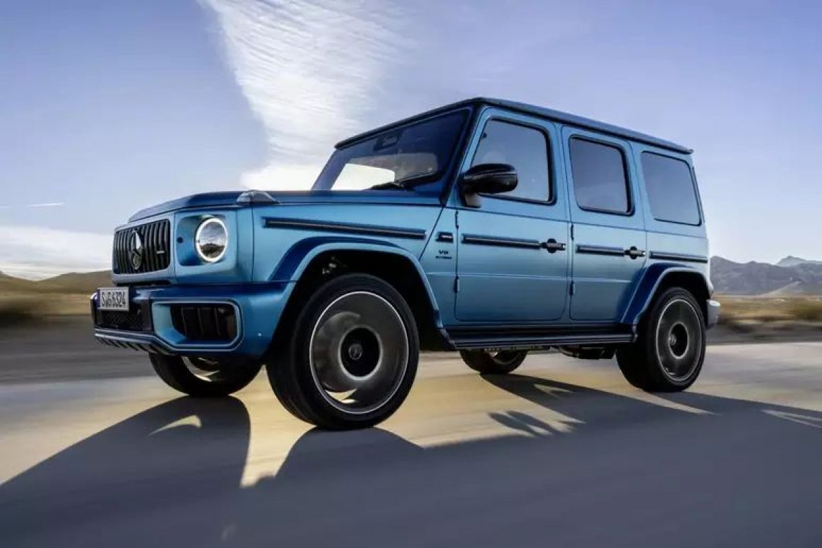 Mercedes AMG G63 mantém motor V8 e ganha sistema híbrido na linha 2025