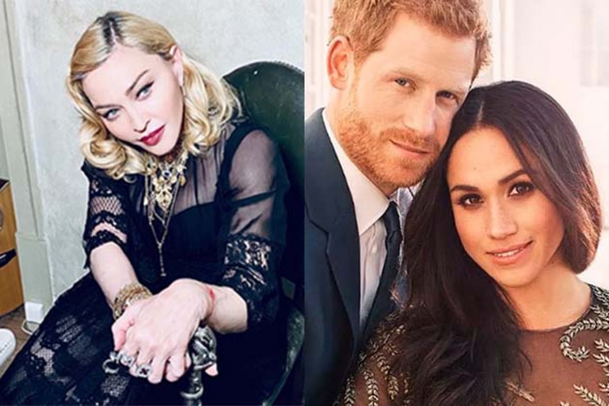 Madonna convida príncipe Harry e esposa para morar no apartamento dela em NY