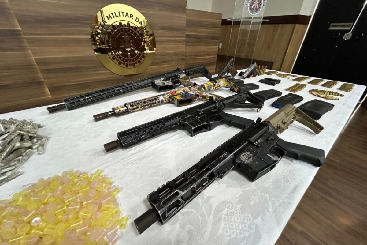 Bahia apreende mais de 6 mil armas em 2024, com recorde de fuzis, aponta SSP