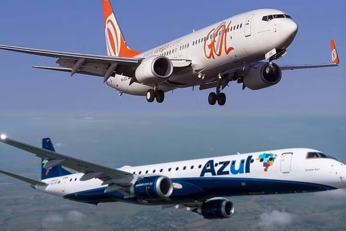 Azul e controladora da Gol assinam acordo de fusão entre as duas companhias aéreas