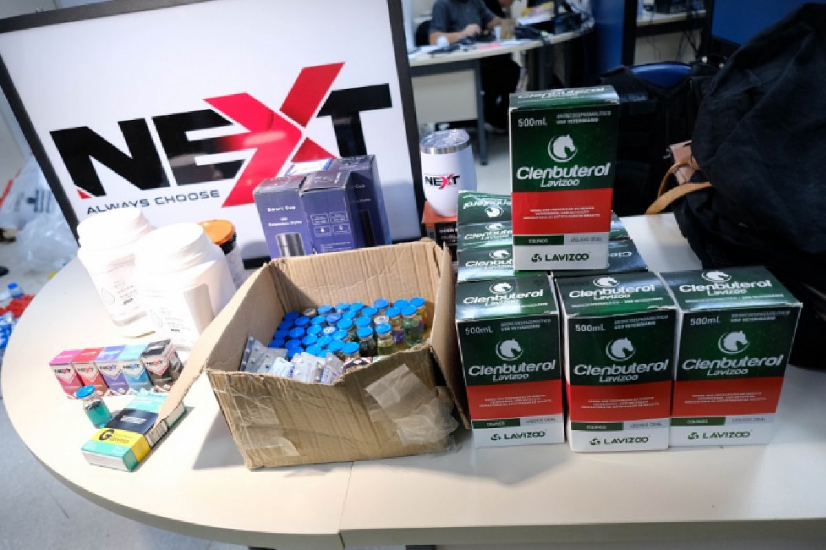Grupo preso por produzir e vender anabolizante clandestino misturava produto com substâncias tóxicas e remédio para sarna