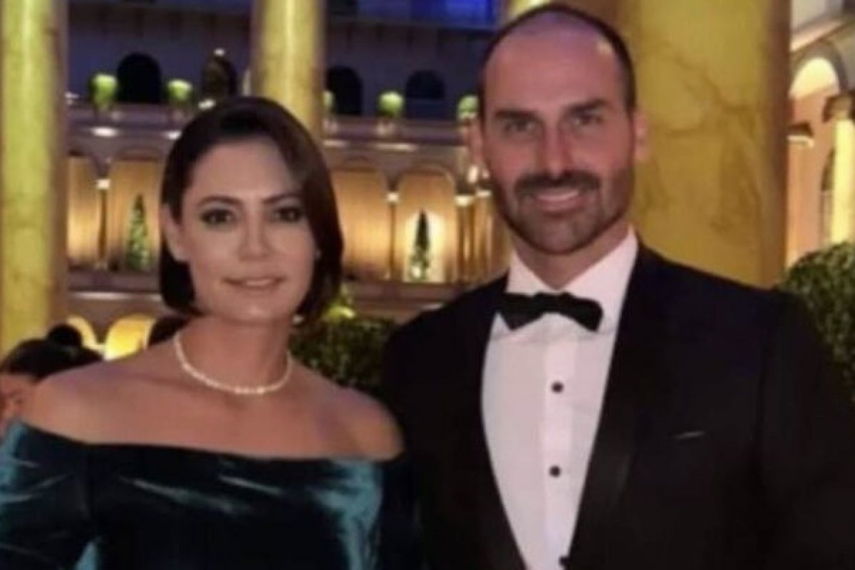 Michelle e Eduardo Bolsonaro ficam de fora do Capitólio