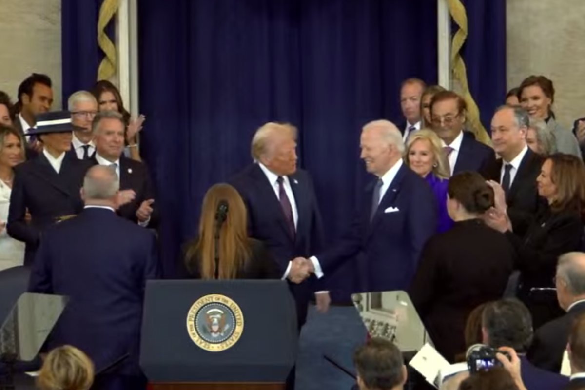 Biden confirma que deixou carta para Trump